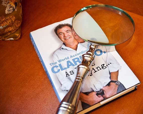 Magnifying Glass on Book