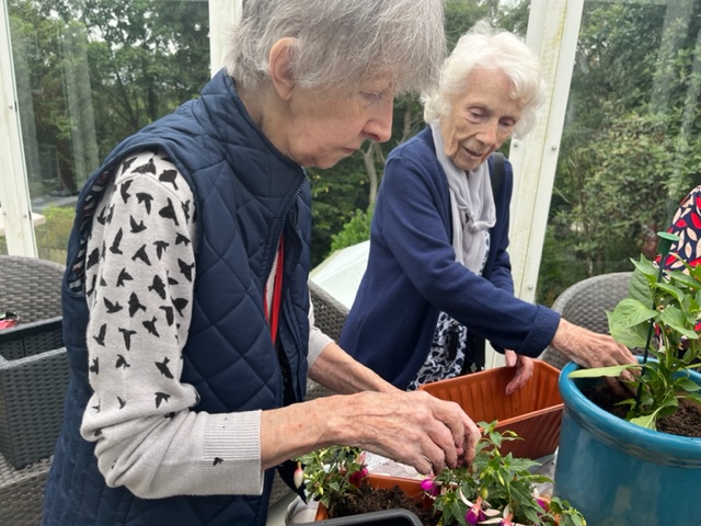 Residents Gardening