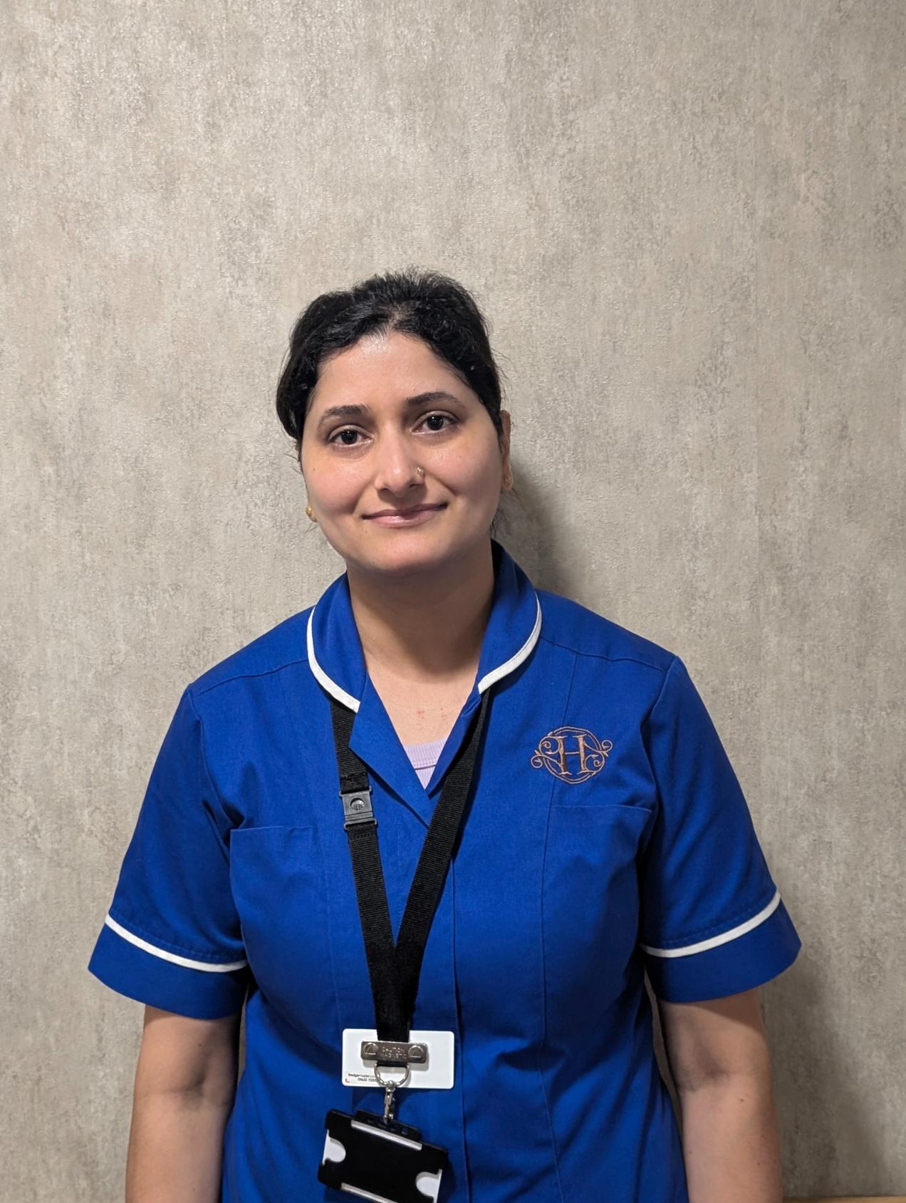 Jyoti one of our care assistants